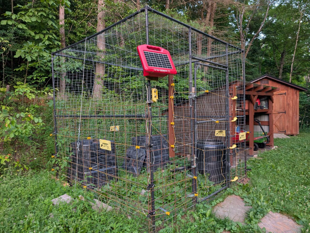 bear deterrent around compost