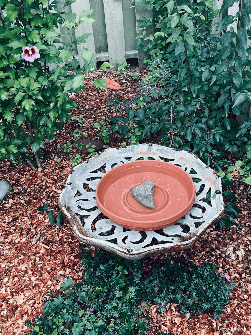 art in garden
