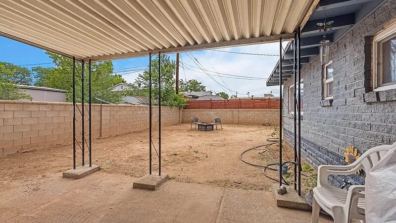 barren desert yard